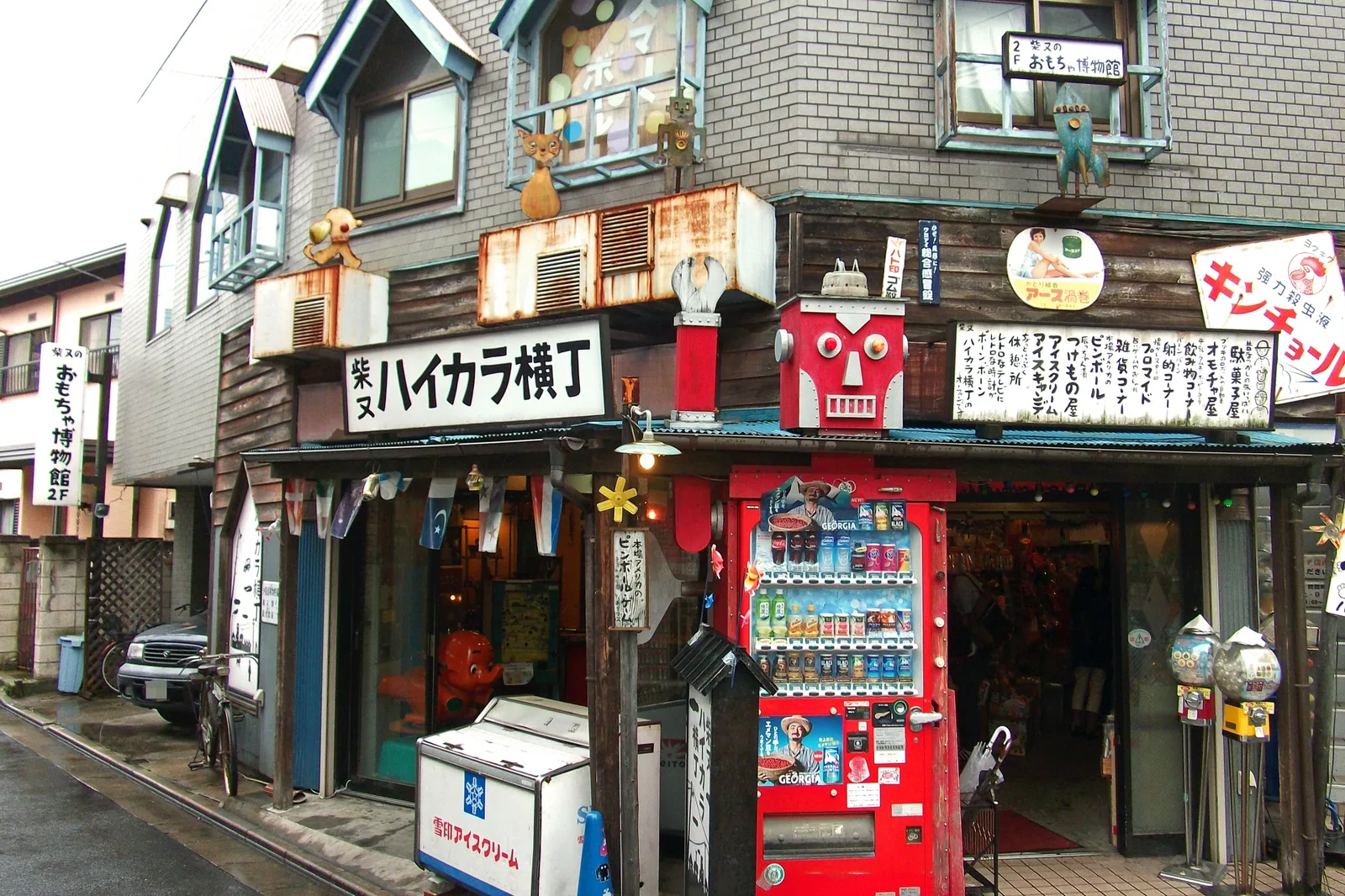 柴又ハイカラ横丁の店内