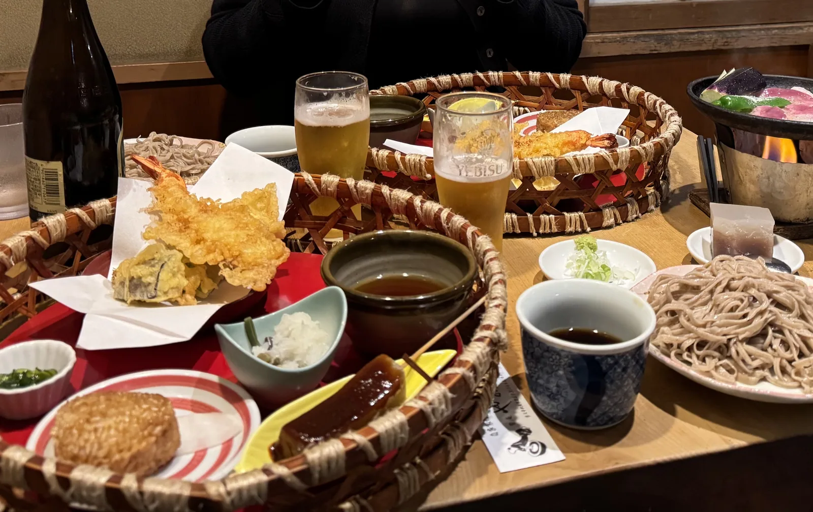 やぶ忠のさくら定食と寅さん定食